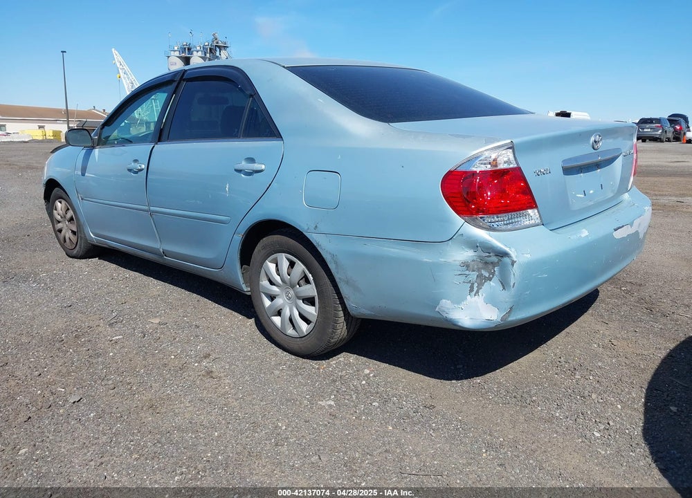 2005 TOYOTA CAMRY LE VIN: 4T1BE32K65U994854