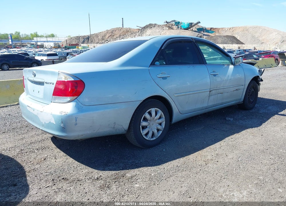2005 TOYOTA CAMRY LE VIN: 4T1BE32K65U994854