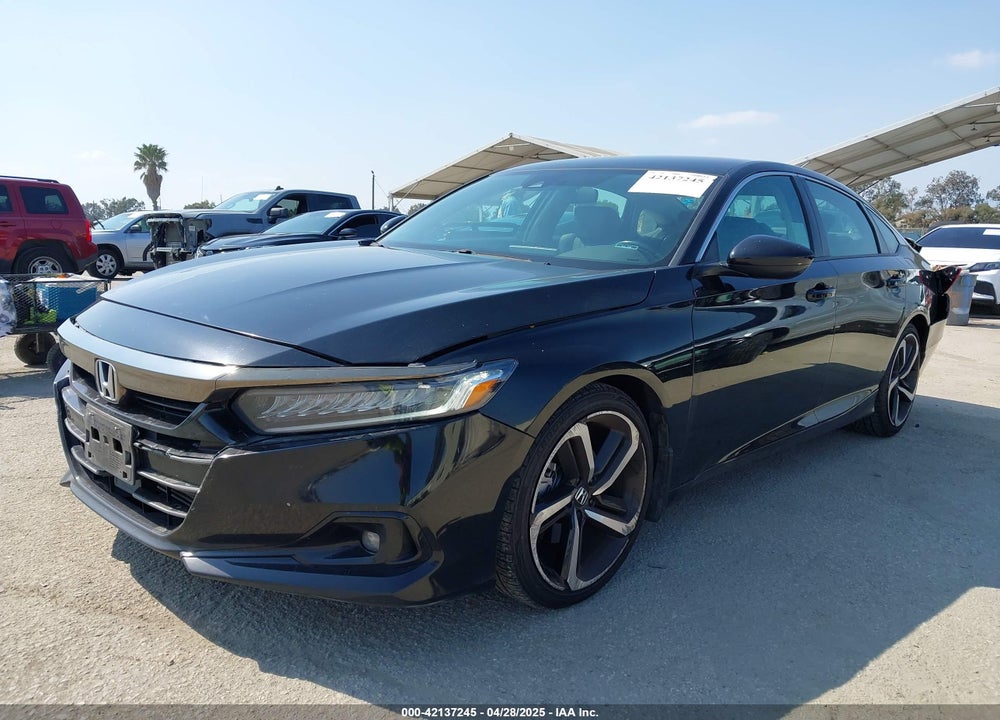 2021 HONDA ACCORD VIN: 1HGCV1F42MA043156