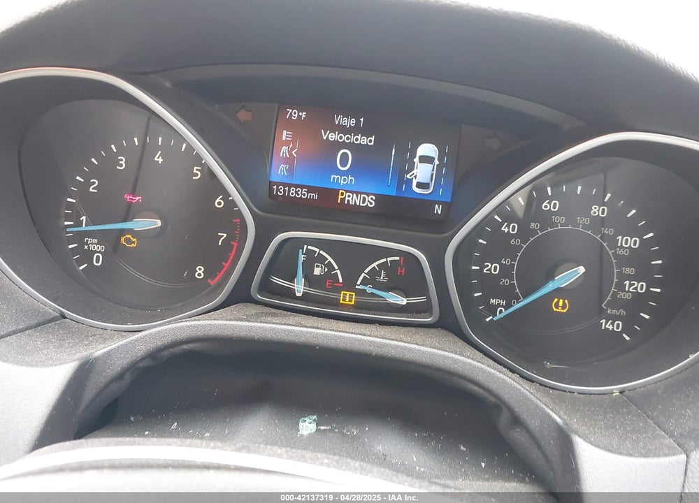 2016 FORD FOCUS VIN: 1FADP3J21GL260145
