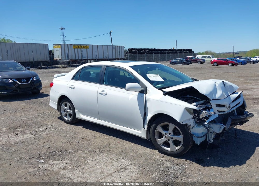 2011 TOYOTA COROLLA S VIN: 2T1BU4EE3BC729367