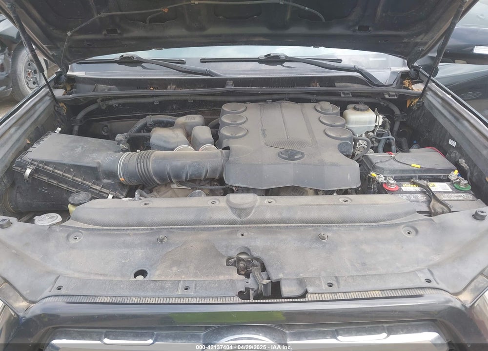 2012 TOYOTA 4RUNNER VIN: JTEZU5JR1C5044324