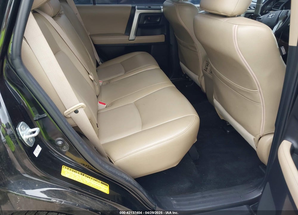 2012 TOYOTA 4RUNNER VIN: JTEZU5JR1C5044324