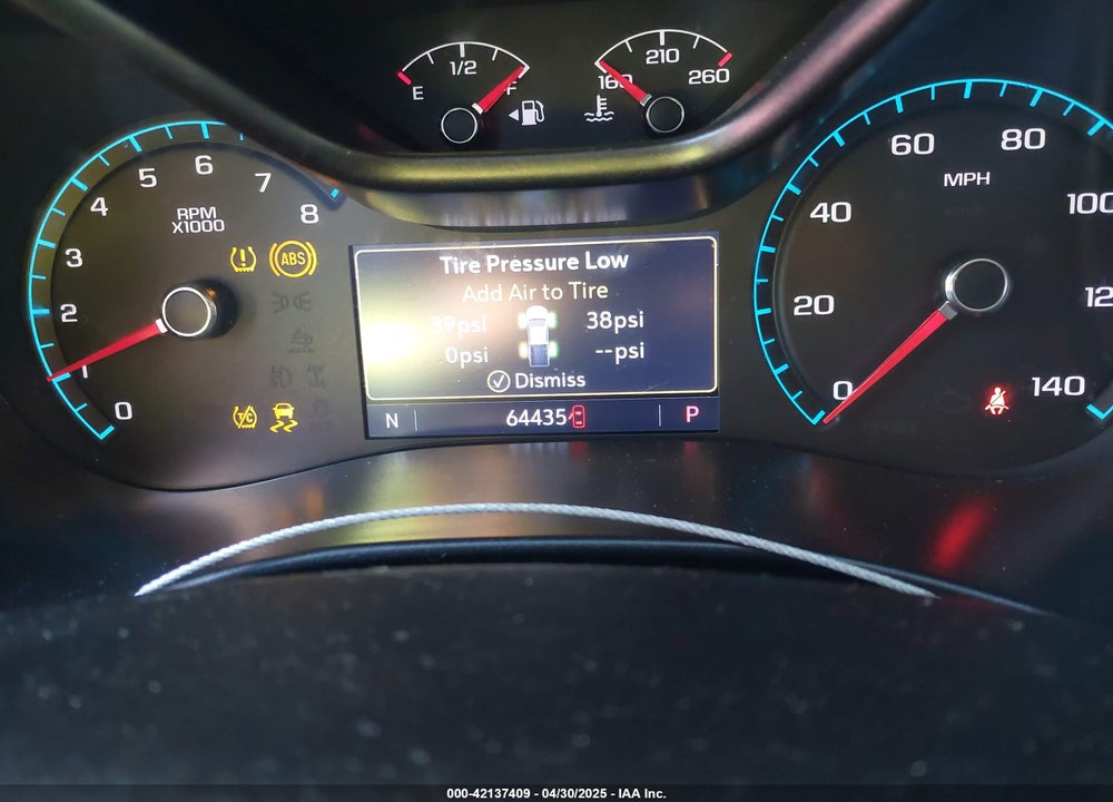 2019 CHEVROLET COLORADO VIN: 1GCGTDENXK1292612
