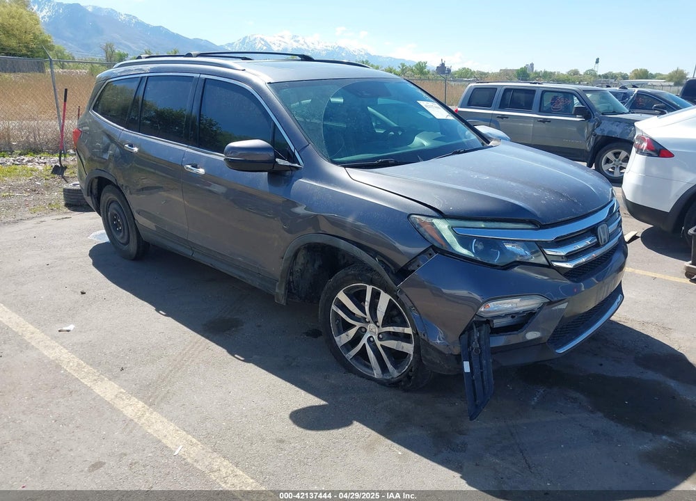 2018 HONDA PILOT ELITE VIN: 5FNYF6H09JB049628