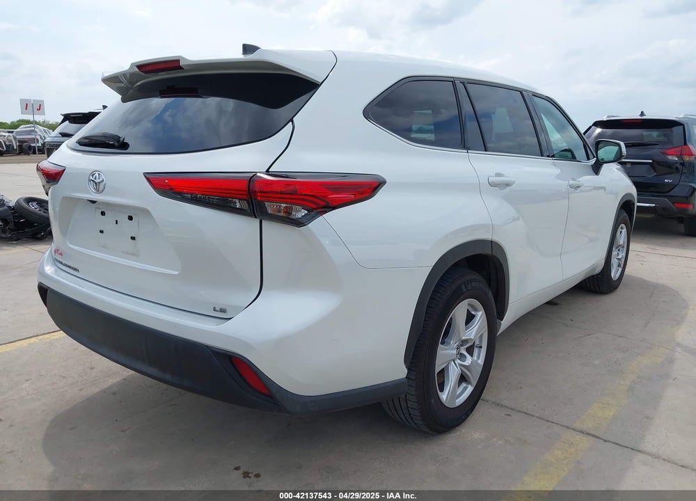 2022 TOYOTA HIGHLANDER VIN: 5TDZZRAH4NS090313