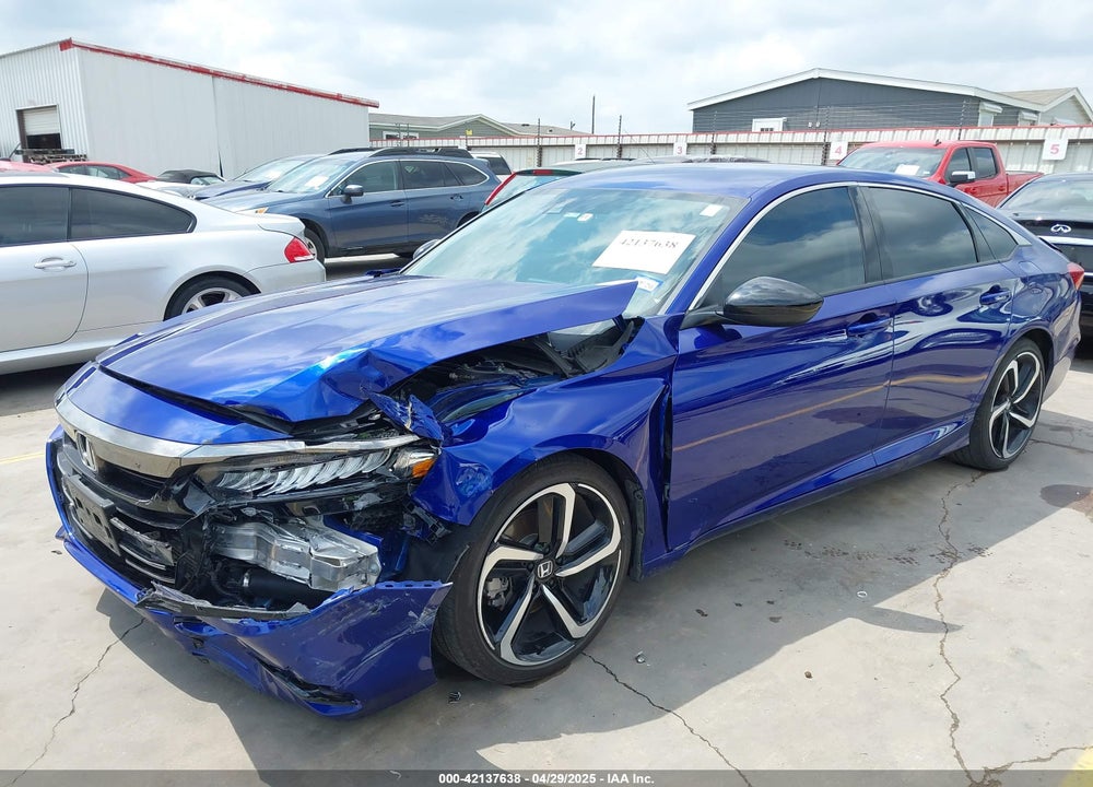 2022 HONDA ACCORD VIN: 1HGCV1F47NA022529