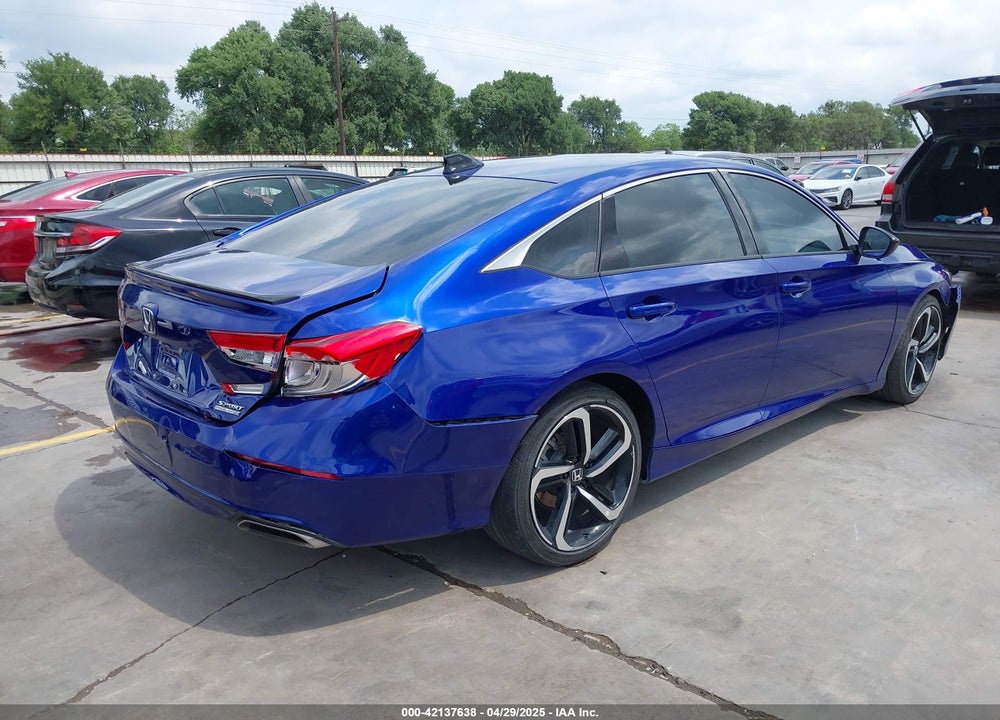 2022 HONDA ACCORD VIN: 1HGCV1F47NA022529