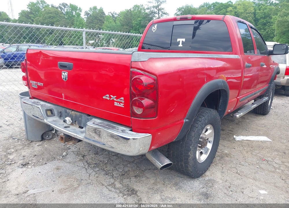 2007 DODGE RAM 2500 VIN: 3D7KS28C47G750655