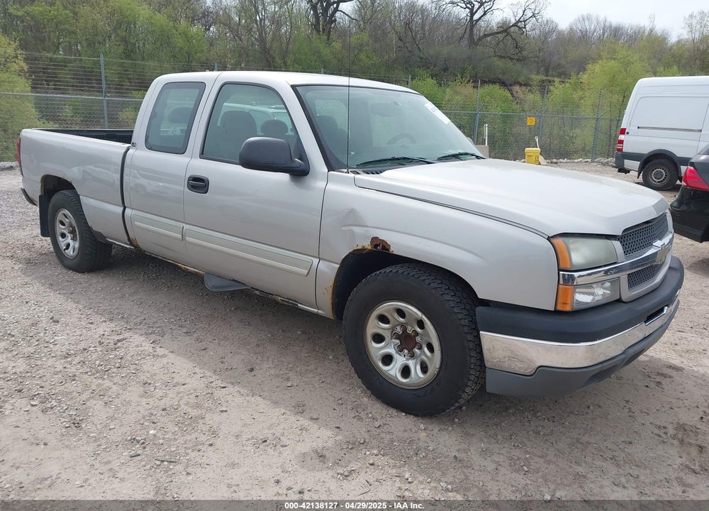 2005 CHEVROLET SILVERADO 1500 LS VIN: 2GCEC19V851328750
