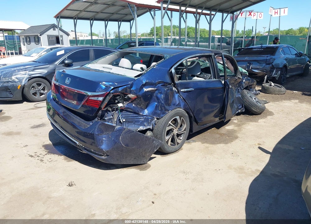2017 HONDA ACCORD VIN: 1HGCR2F31HA130554