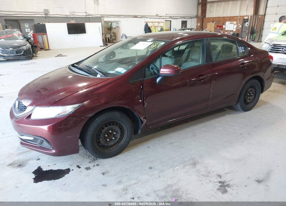 2014 HONDA CIVIC VIN: 19XFB2F58EE252094