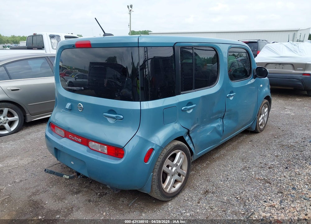 2011 NISSAN CUBE VIN: JN8AZ2KR8BT214693