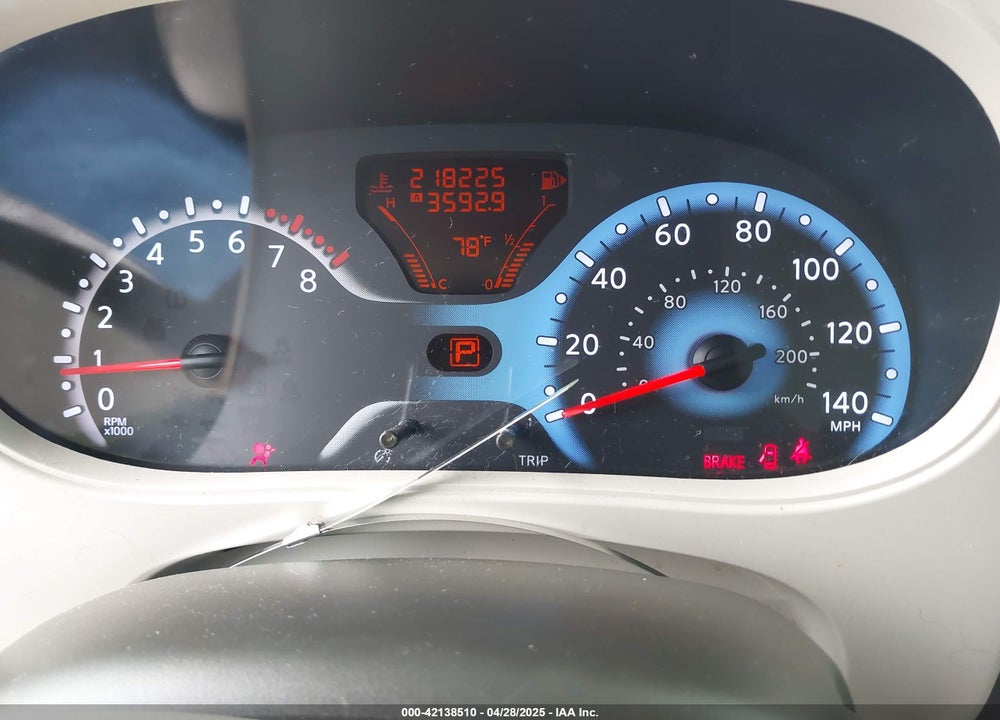 2011 NISSAN CUBE VIN: JN8AZ2KR8BT214693
