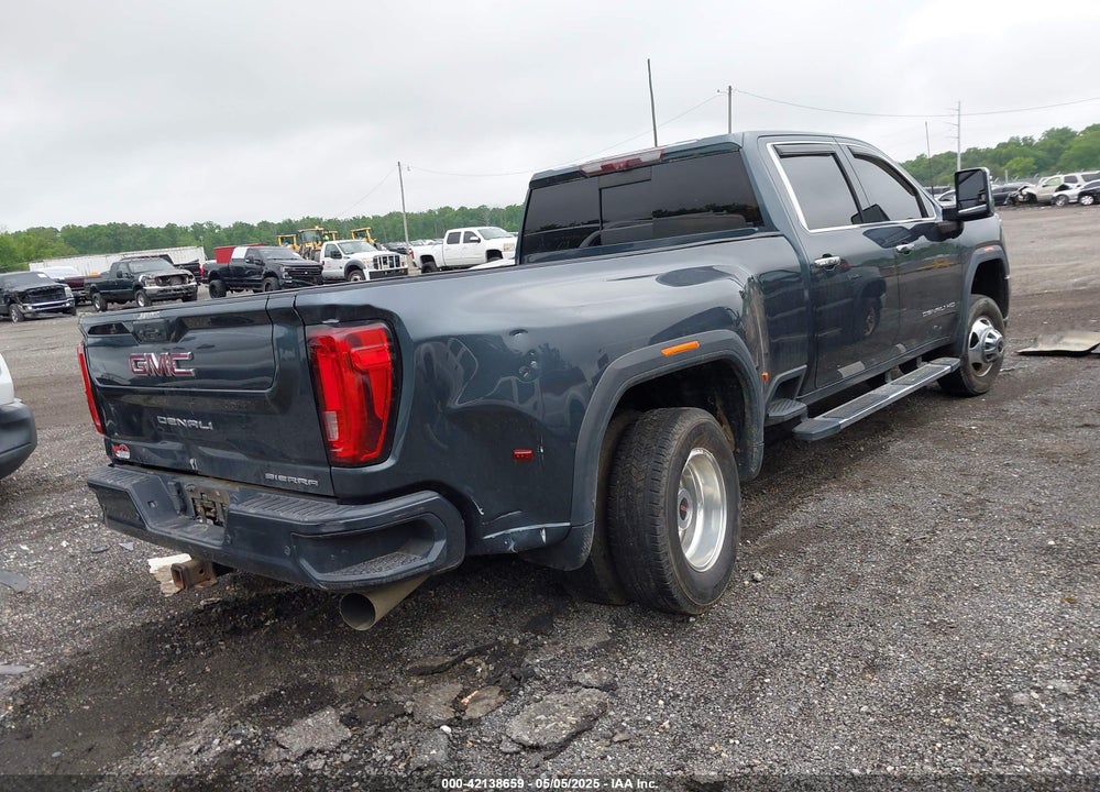 2020 GMC SIERRA 3500HD 4WD  LONG BED DENALI VIN: 1GT49WEYXLF249903