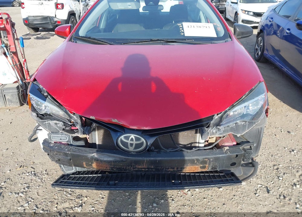 2017 TOYOTA COROLLA VIN: 5YFBURHE5HP658934
