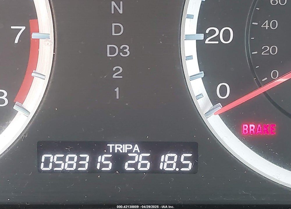 2012 HONDA ACCORD VIN: 1HGCP2F30CA050581