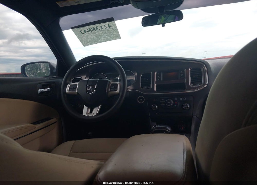 2014 DODGE CHARGER SE VIN: 2C3CDXBG4EH210984