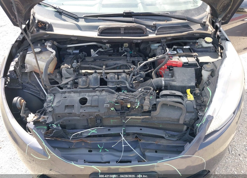 2013 FORD FIESTA VIN: 3FADP4EJXDM184202