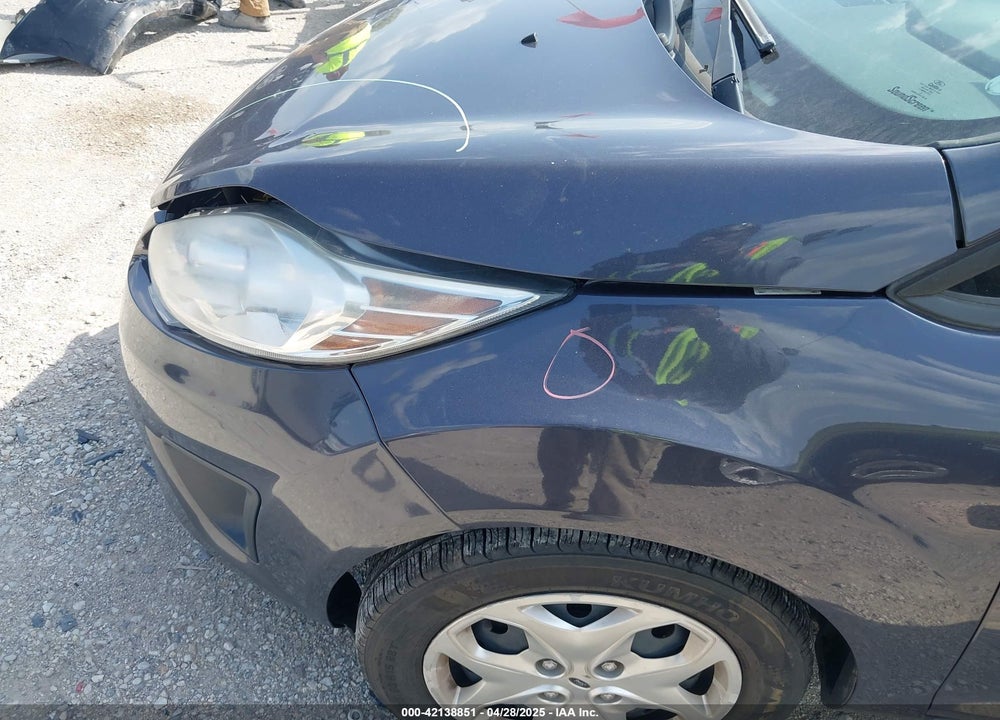 2013 FORD FIESTA VIN: 3FADP4EJXDM184202