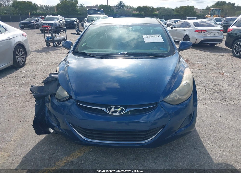 2013 HYUNDAI ELANTRA GLS VIN: KMHDH4AE0DU962160