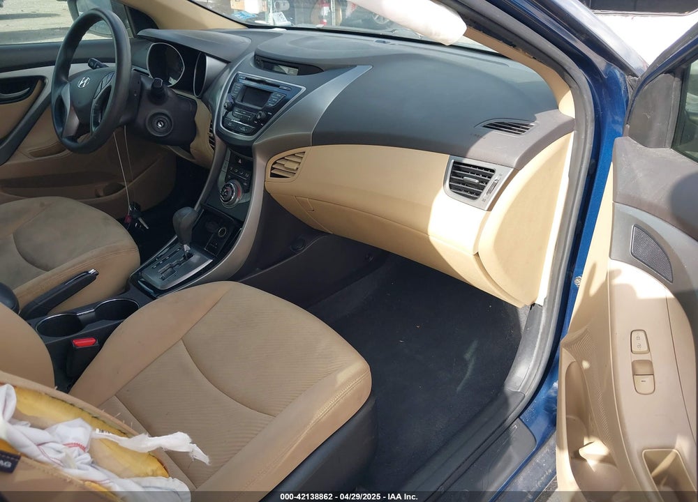 2013 HYUNDAI ELANTRA GLS VIN: KMHDH4AE0DU962160