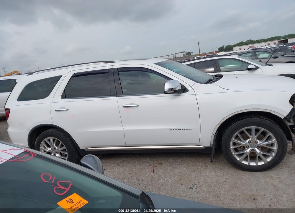 2015 DODGE DURANGO VIN: 1C4RDHEG8FC760264