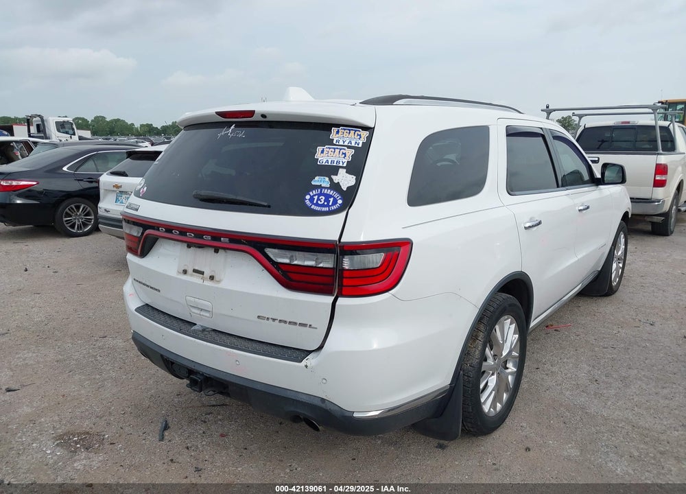 2015 DODGE DURANGO VIN: 1C4RDHEG8FC760264