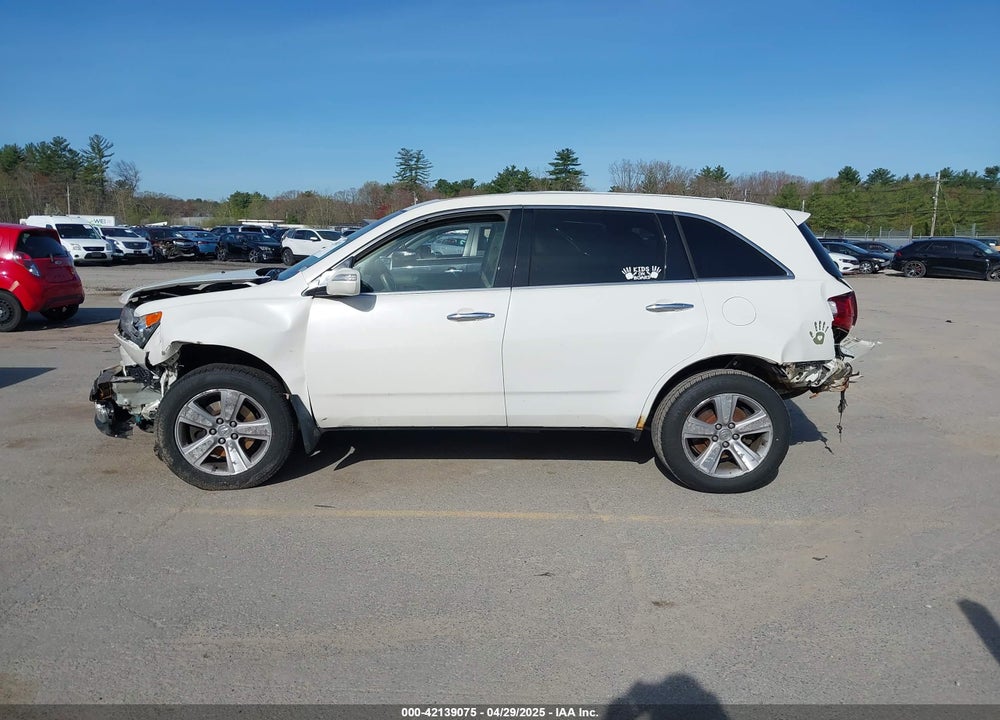 2011 ACURA MDX VIN: 2HNYD2H28BH500151