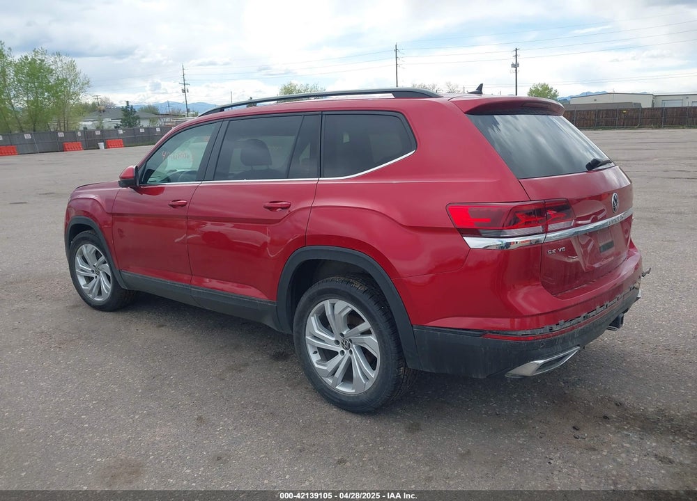 2021 VOLKSWAGEN ATLAS 3.6L V6 SE W/TECHNOLOGY VIN: 1V2HR2CAXMC574861