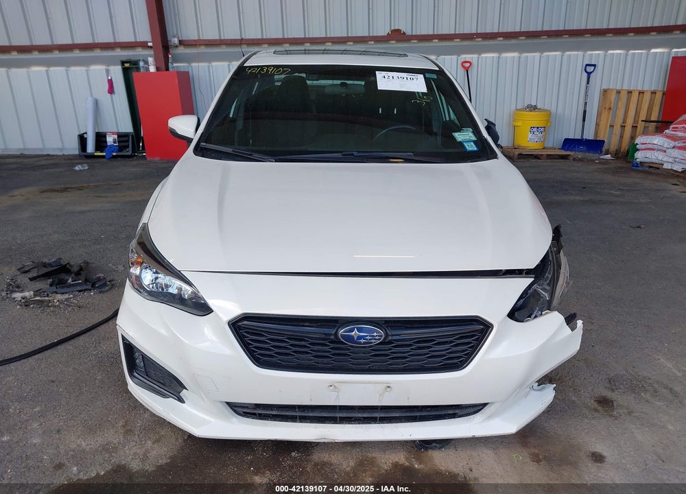 2017 SUBARU IMPREZA VIN: 4S3GKAM64H3603413