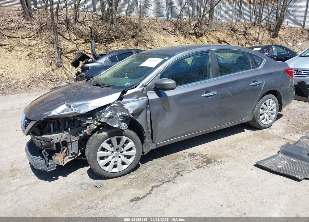 2016 NISSAN SENTRA VIN: 3N1AB7AP3GL663095