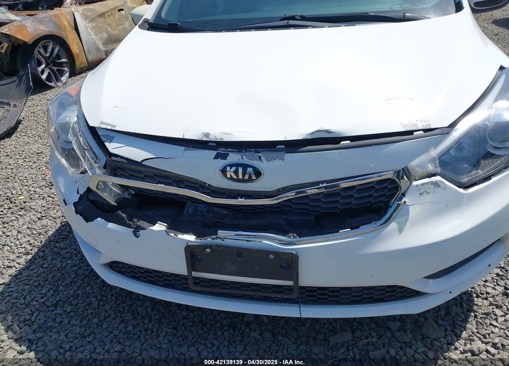 2016 KIA FORTE VIN: KNAFK4A60G5614345