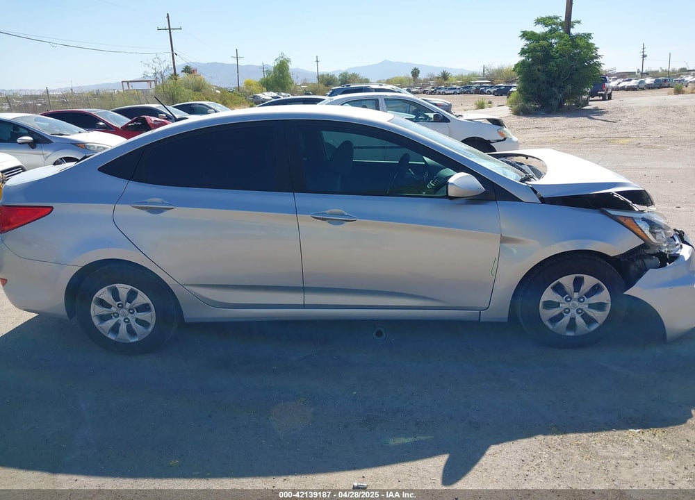 2017 HYUNDAI ACCENT SE VIN: KMHCT4AE8HU276576