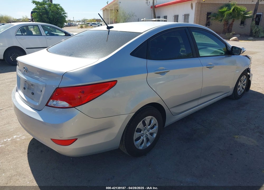 2017 HYUNDAI ACCENT SE VIN: KMHCT4AE8HU276576