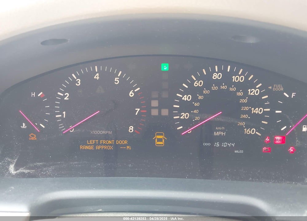 2002 LEXUS LS 430 VIN: JTHBN30F220088390