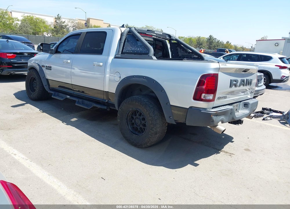2016 RAM 1500 REBEL VIN: 1C6RR7YT5GS251994