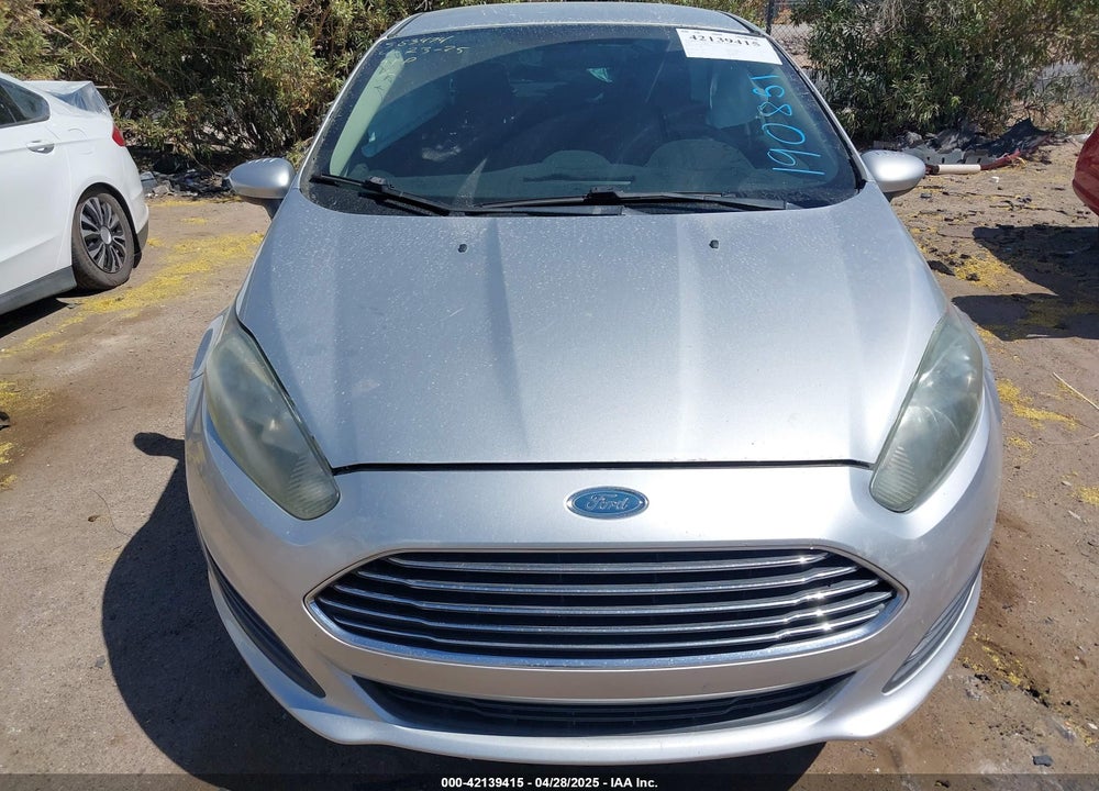 2015 FORD FIESTA S VIN: 3FADP4AJXFM190851