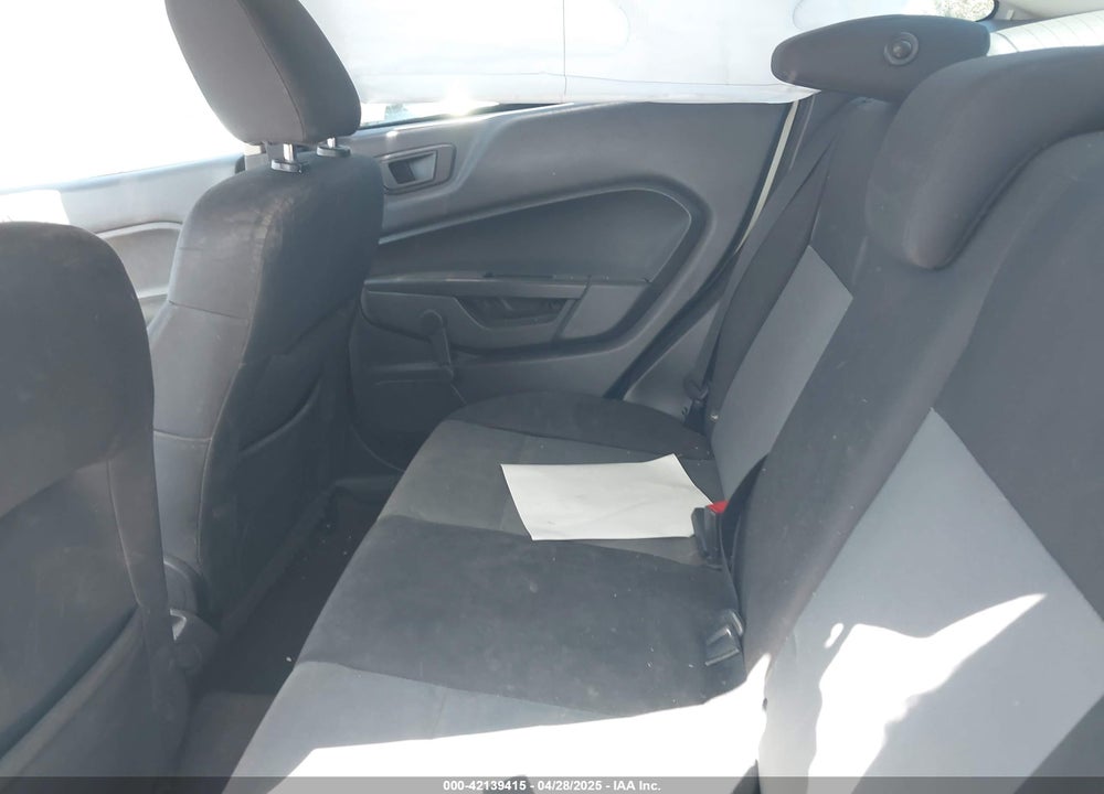2015 FORD FIESTA S VIN: 3FADP4AJXFM190851