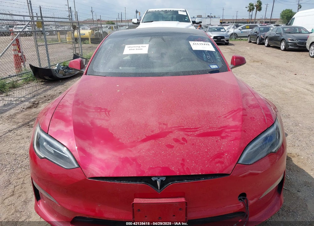 2022 TESLA MODEL S DUAL MOTOR ALL-WHEEL DRIVE VIN: 5YJSA1E58NF486727