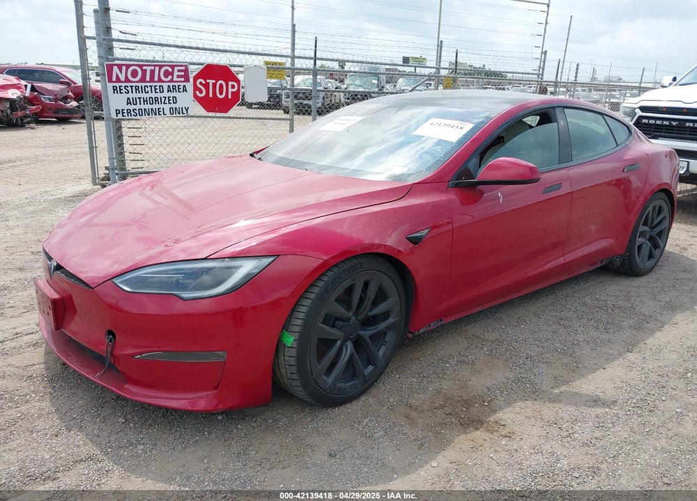 2022 TESLA MODEL S DUAL MOTOR ALL-WHEEL DRIVE VIN: 5YJSA1E58NF486727