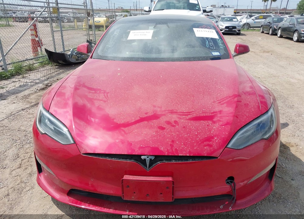 2022 TESLA MODEL S DUAL MOTOR ALL-WHEEL DRIVE VIN: 5YJSA1E58NF486727