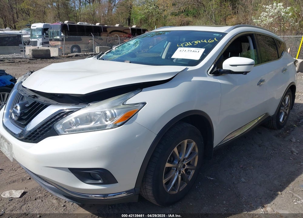 2016 NISSAN MURANO VIN: 5N1AZ2MH9GN142510