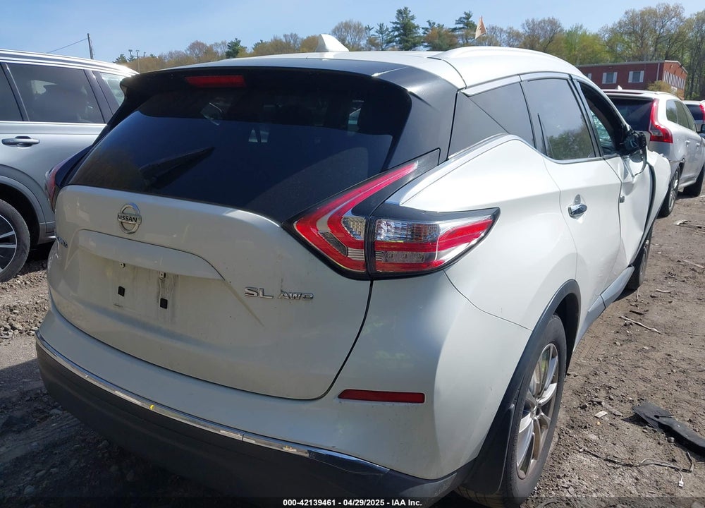 2016 NISSAN MURANO VIN: 5N1AZ2MH9GN142510