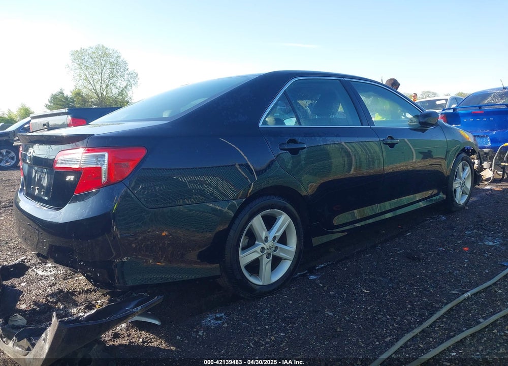 2012 TOYOTA CAMRY SE VIN: 4T1BF1FK7CU116956