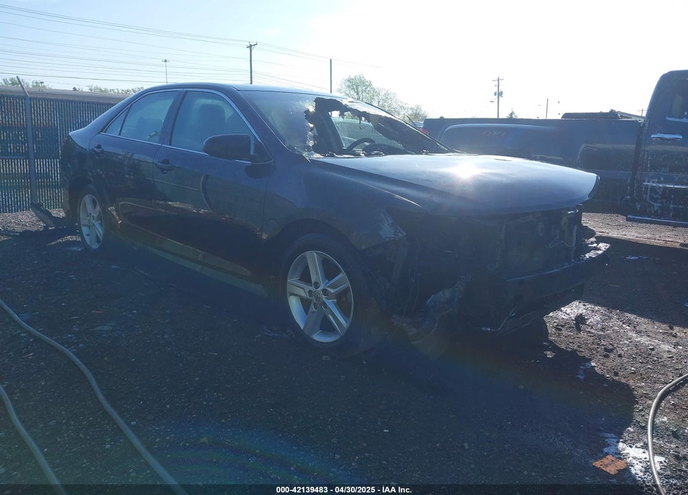2012 TOYOTA CAMRY SE VIN: 4T1BF1FK7CU116956