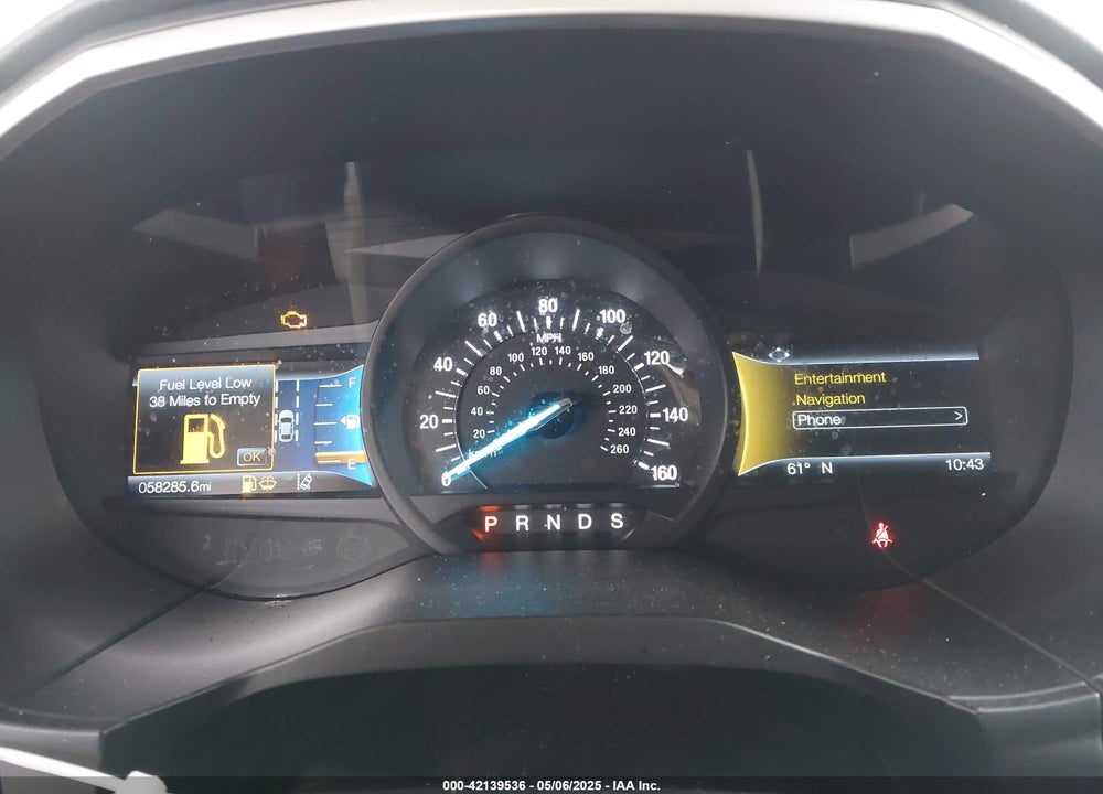 2020 FORD EDGE SEL VIN: 2FMPK3J95LBA27779