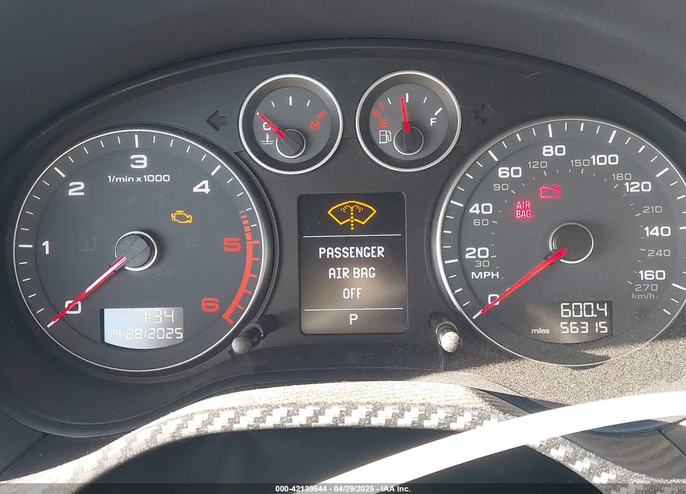 2012 AUDI A3 2.0 TDI PREMIUM VIN: WAUKJAFM9CA110062