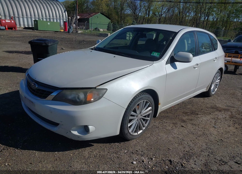 2008 SUBARU IMPREZA VIN: JF1GH61658G833086
