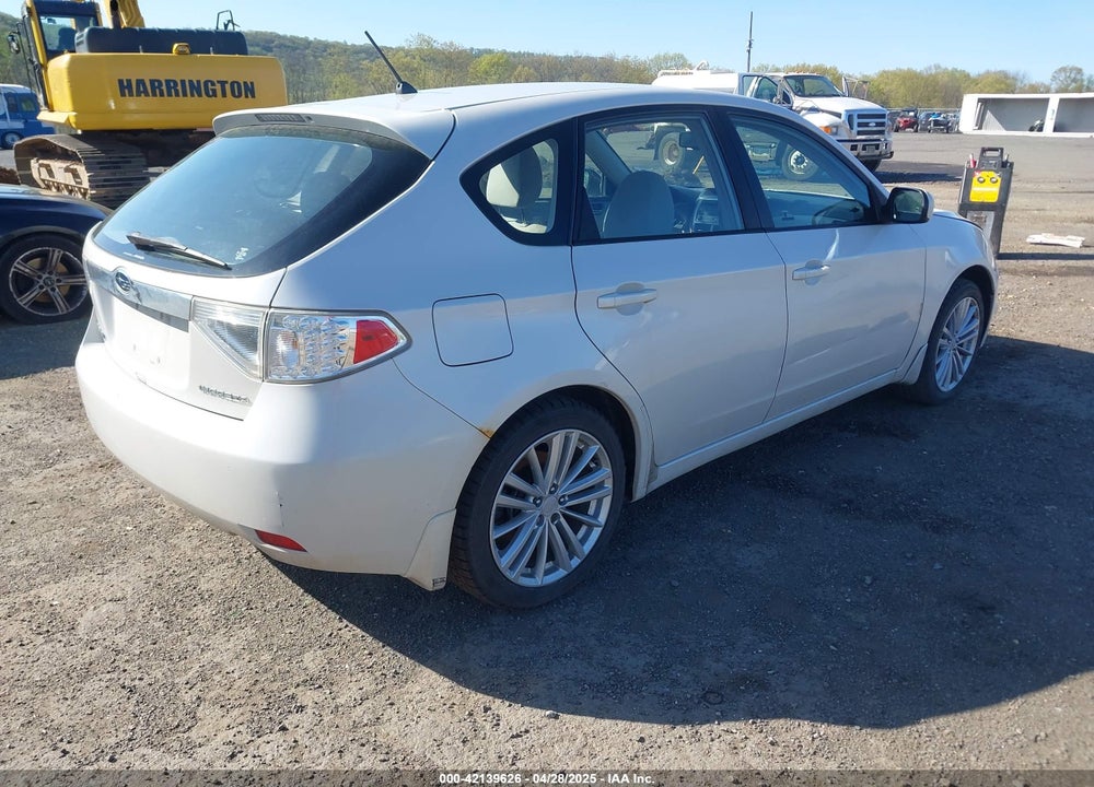 2008 SUBARU IMPREZA VIN: JF1GH61658G833086